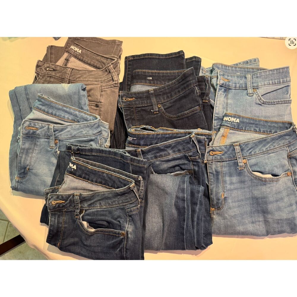 Lot of 7 pair Women's Size 10 Short Jeans – Sonoma, Old Navy, St. John’s Bay